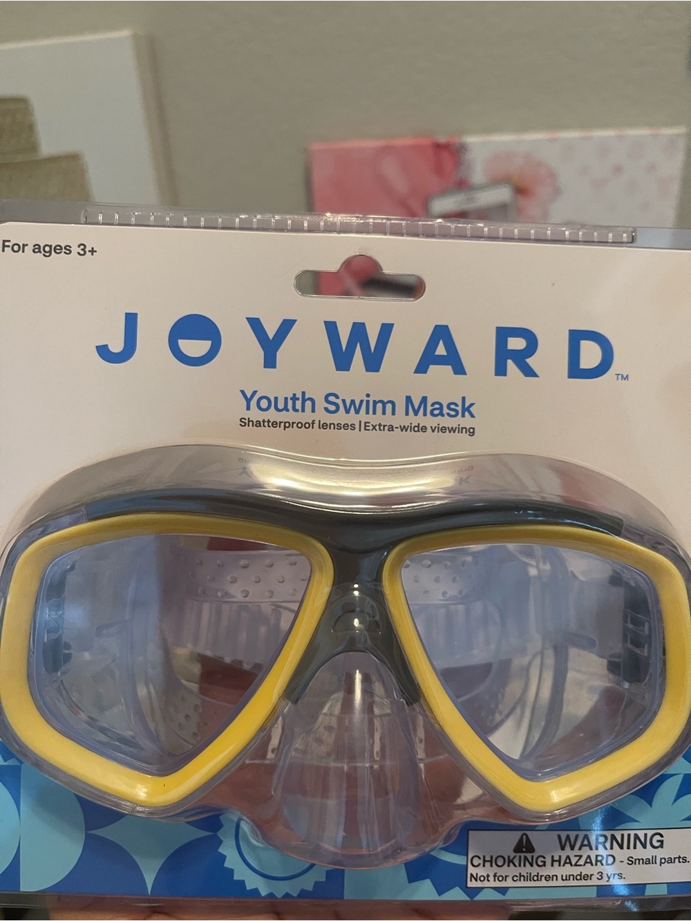 Joyward Youth Swim Mask in Yellow and Black NEW - Picture 2 of 7